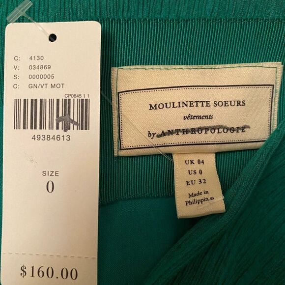 ⚡️💥🌟HP💥⚡️🌟MOULINETTE soeurs Anthropologie sorley twist-fron… - Picture 4 of 4